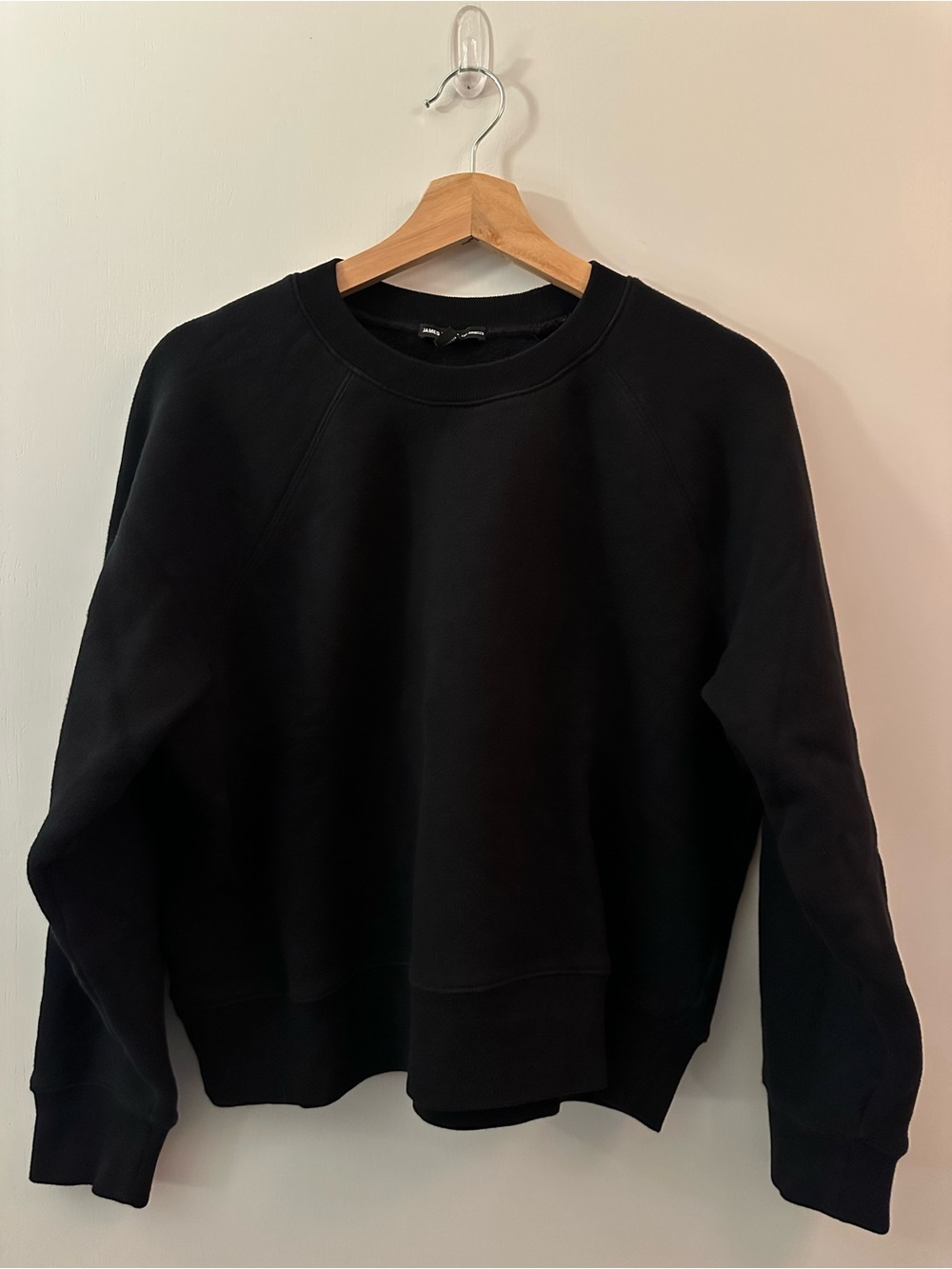 JAMES PERSE | Black Crewneck Sweatshirt